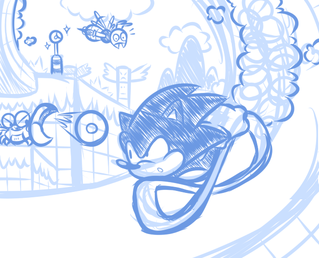 Just Another Sonic Doodle