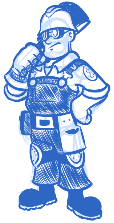 Tf2 Engineer Scetch Sketch Comm - tf2 Engineer by JamesTheReggie on DeviantArt
