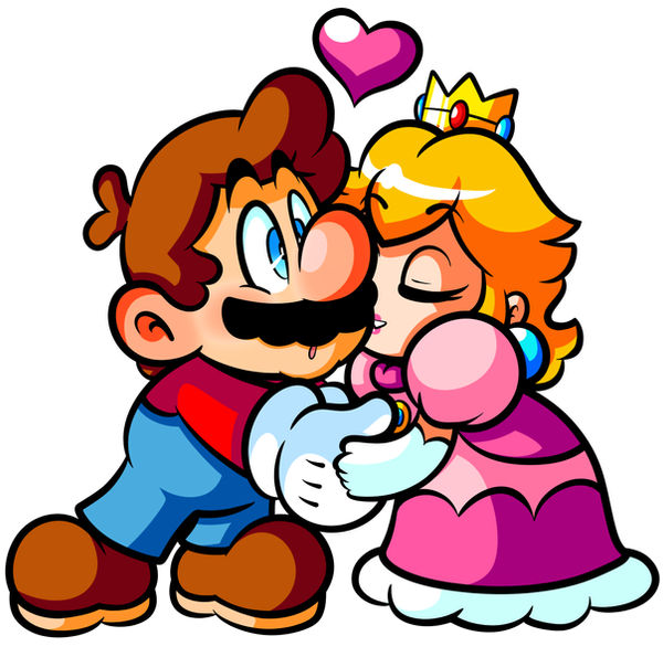 Little Love with Mario and Peach