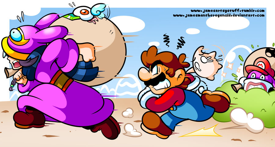 MARIO THAT'S NOT THE RIGHT RABBIT by JamesmanTheRegenold
