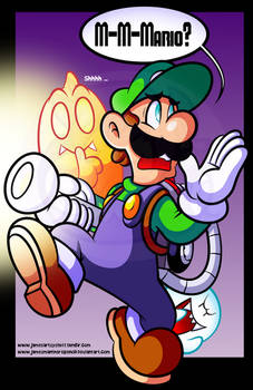 My Inadequete Halloween Picture -starring Luigi-