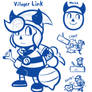 Link's New Mask Challenge - Villager Link