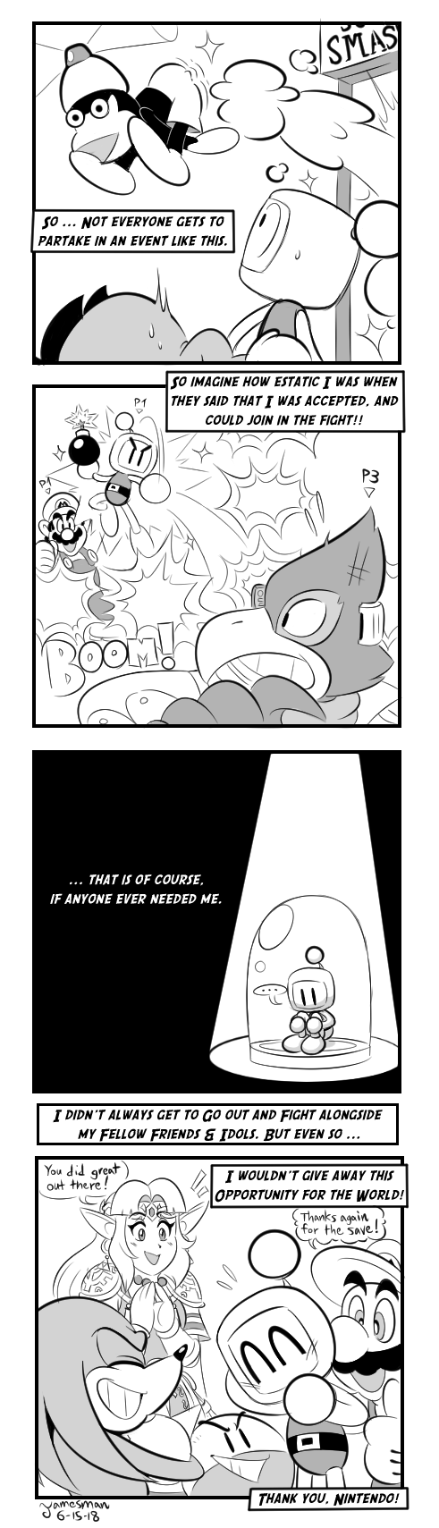 Bomberman in Smash: The Comic