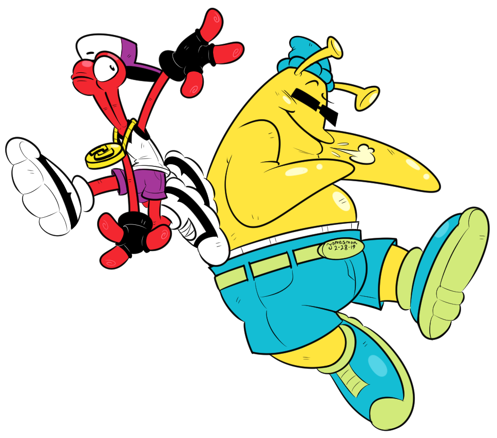 ToeJam and Earl by JamesTheReggie on DeviantArt