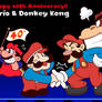 Mario, Mario, Mario, Mario and Donkey Kong's 40th