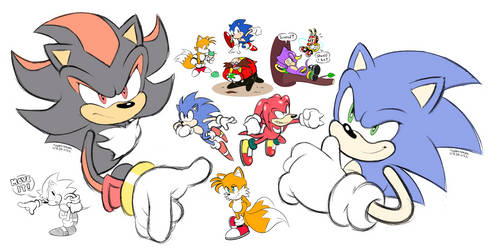 Sketches and Doodles as of Sonic 2022