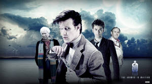 DOCTOR WHO 50TH POSTER BANNER