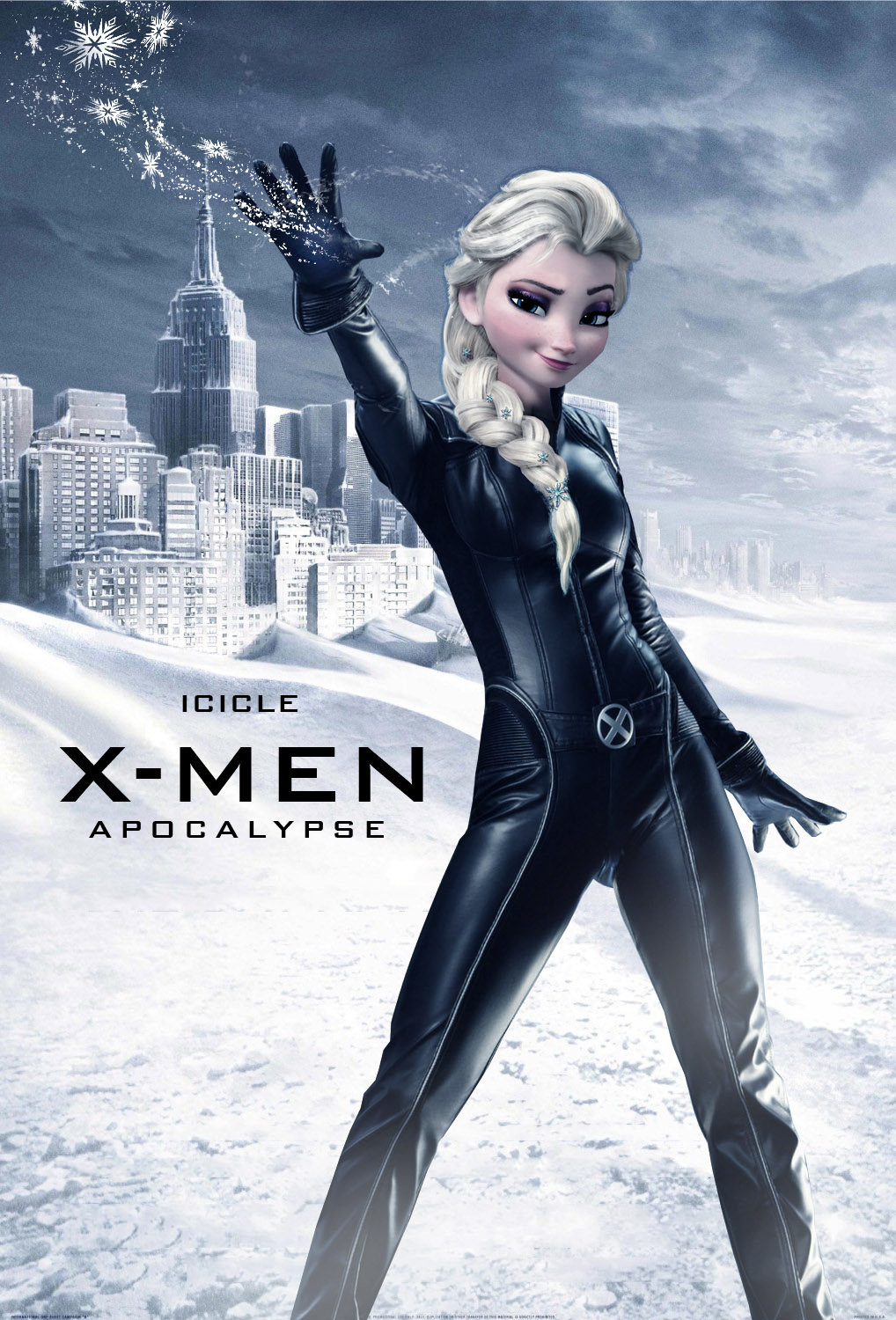 X MEN - ICICLE - Elsa from Frozen joins the ranks