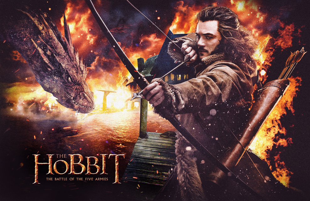 THE HOBBIT BATTLE OF THE FIVE ARMIES TEASER POSTER