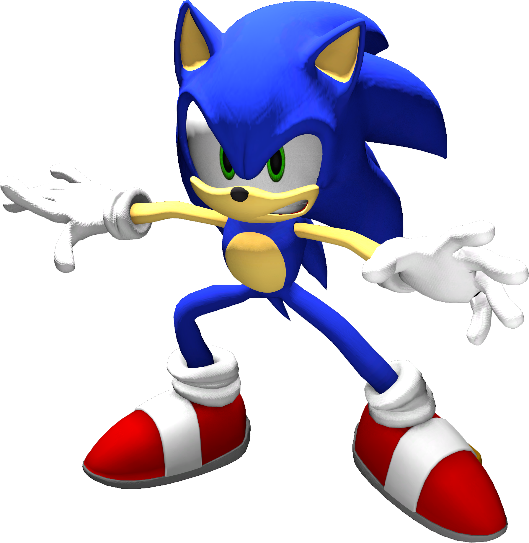 Modern Sonic in Sonic X