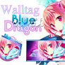 Walltag kit Blue dragon