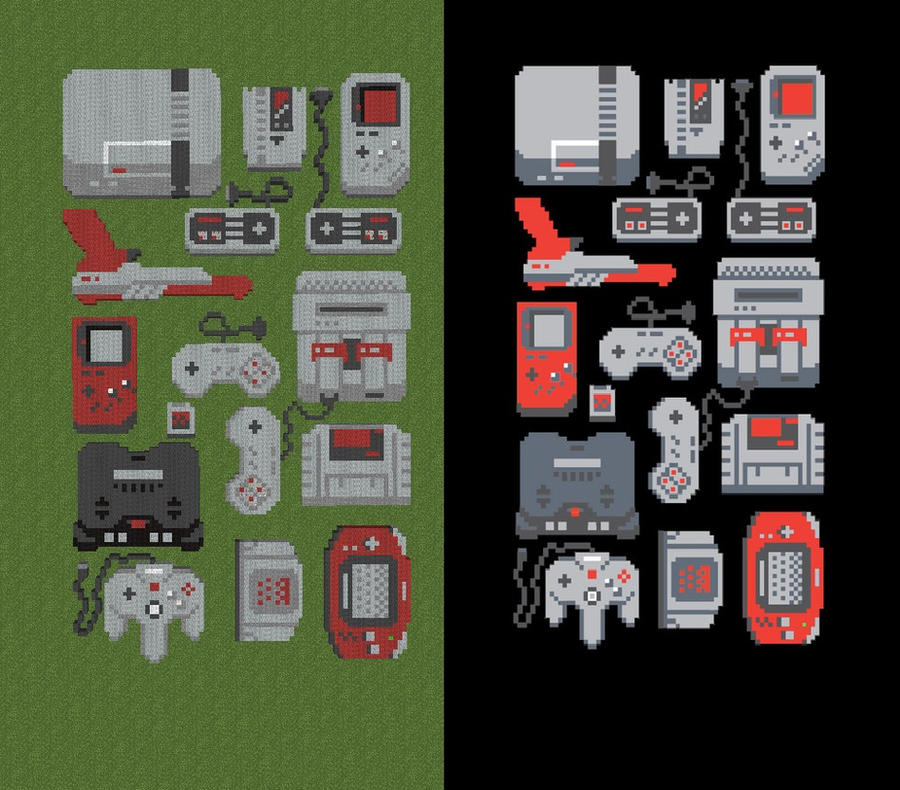 8hi Minecraft Minecraft 8-bit Art by izGhost on DeviantArt