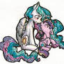 Loving each other with Celestia