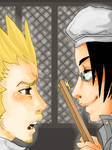 DGM- Komui and Reever by Nevheera