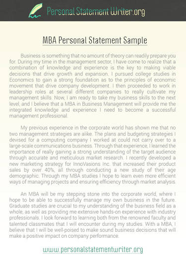 MBA personal statement sample - Album on Imgur  Personal statement,  Literary analysis essay, Essay writing