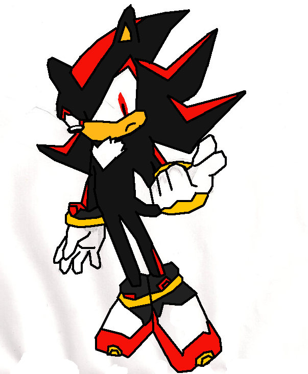 Shadow The Hedgehog :colored: by Liza-Awesomesauce on DeviantArt