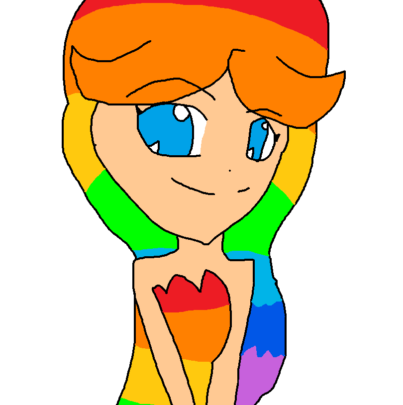 Human Rainbow Puffle