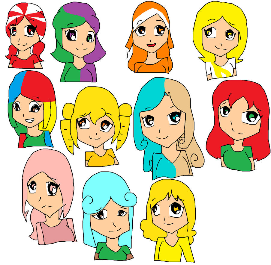 Object Overload Girls Human by DiamondCute99 on DeviantArt