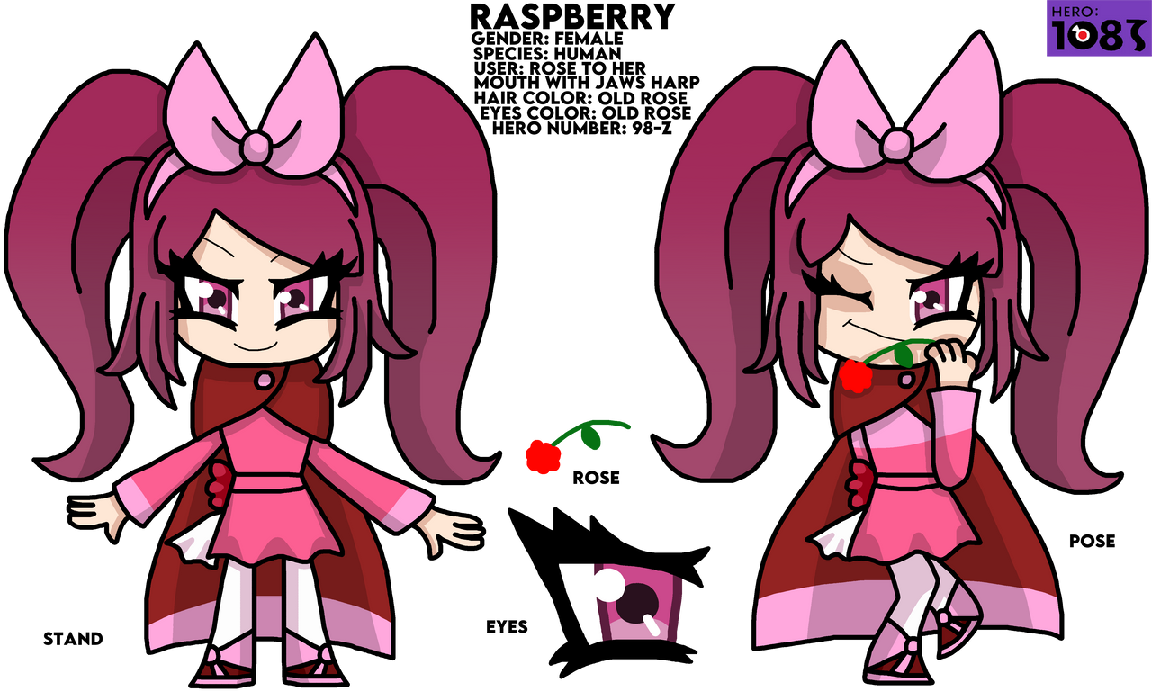 Dw Raspberry Oc Raspberry Of Hero 108 Oc Character Profile by DiamondCute99 on DeviantArt