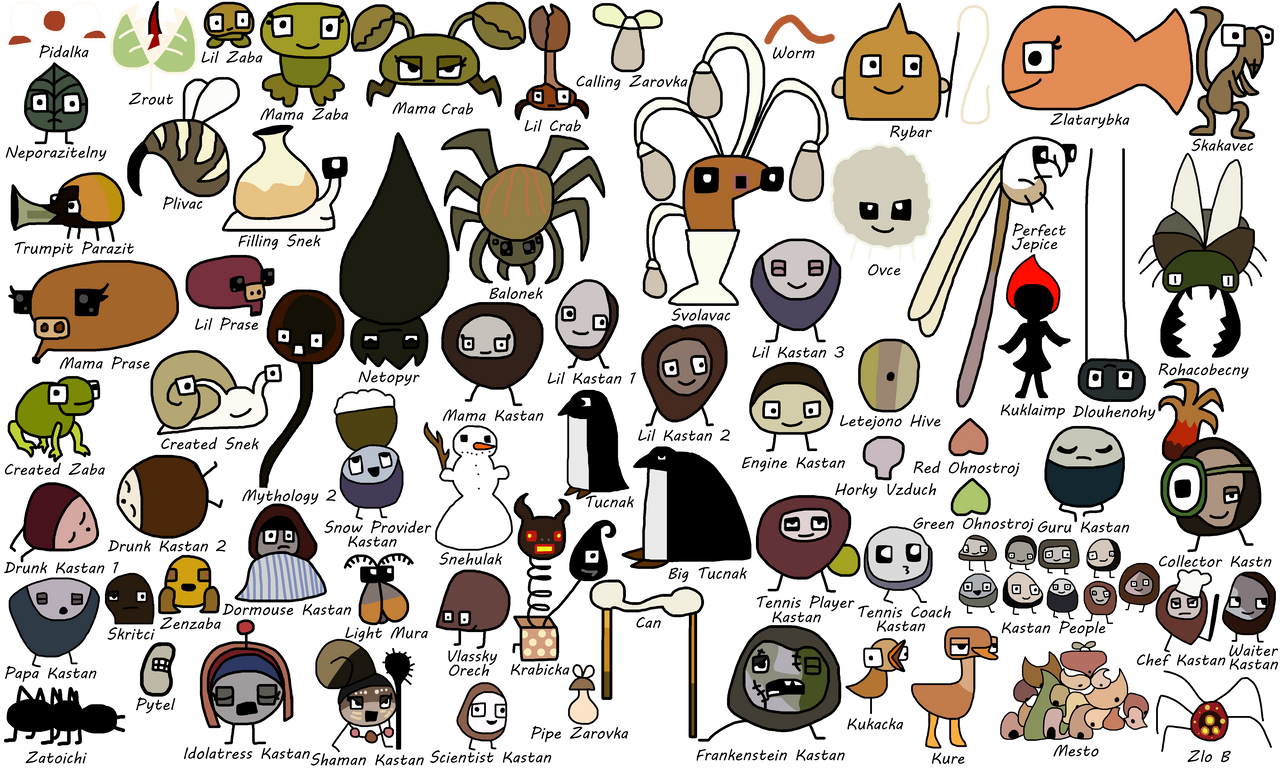 Botanicula All Creatures Part 3 by DiamondCute99 on DeviantArt