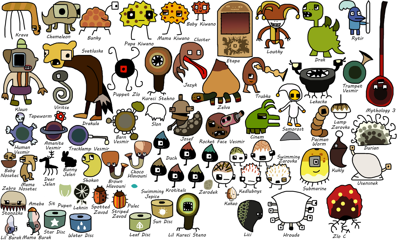 Botanicula All Creatures Part 4 by DiamondCute99 on DeviantArt