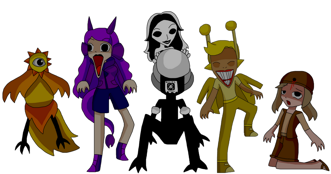 Humanized Sprunki Horror Melodies by DiamondCute99 on DeviantArt