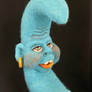 Blue Moon - Needle Felted Art