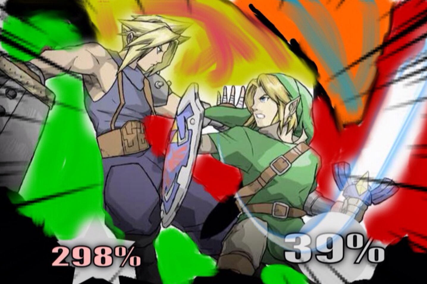 Link vs Cloud by firebird97