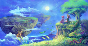 Over the clouds by Moonshen Over the clouds by Moonshen