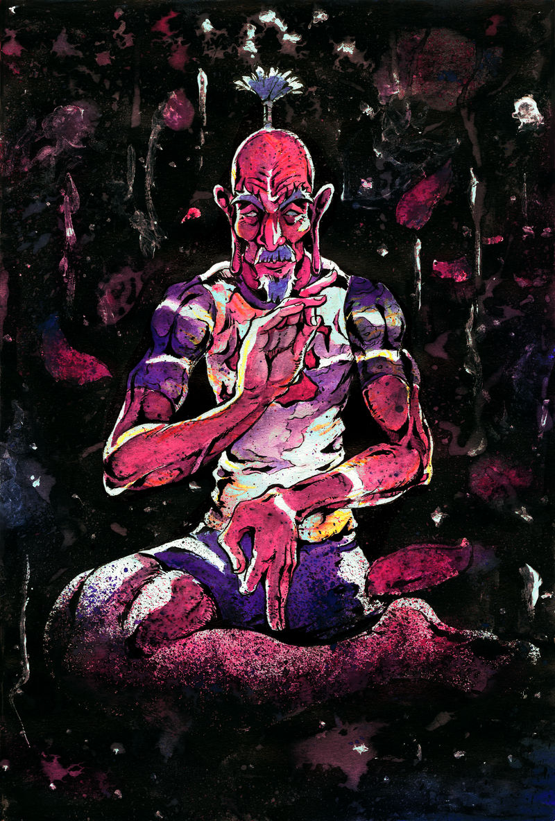 Netero by Moonshen on DeviantArt