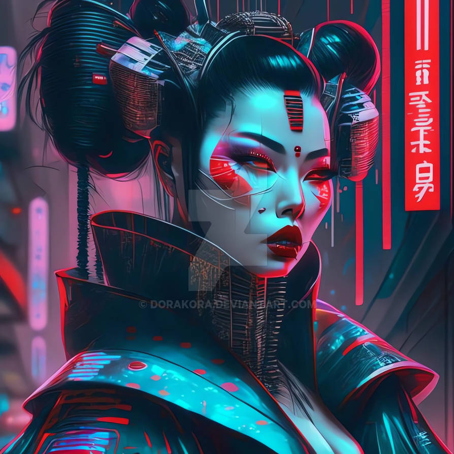 Geisha by DoraKora on DeviantArt
