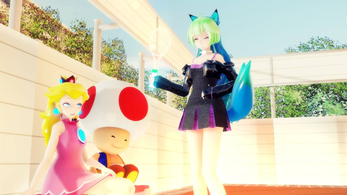 MMD|| Fun day on the court ^^ by FuntimeFredicat on DeviantArt