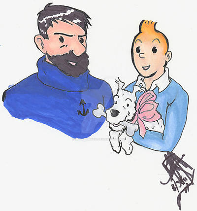 Tintin Deviantart Tintin by SnowBunny91 on DeviantArt