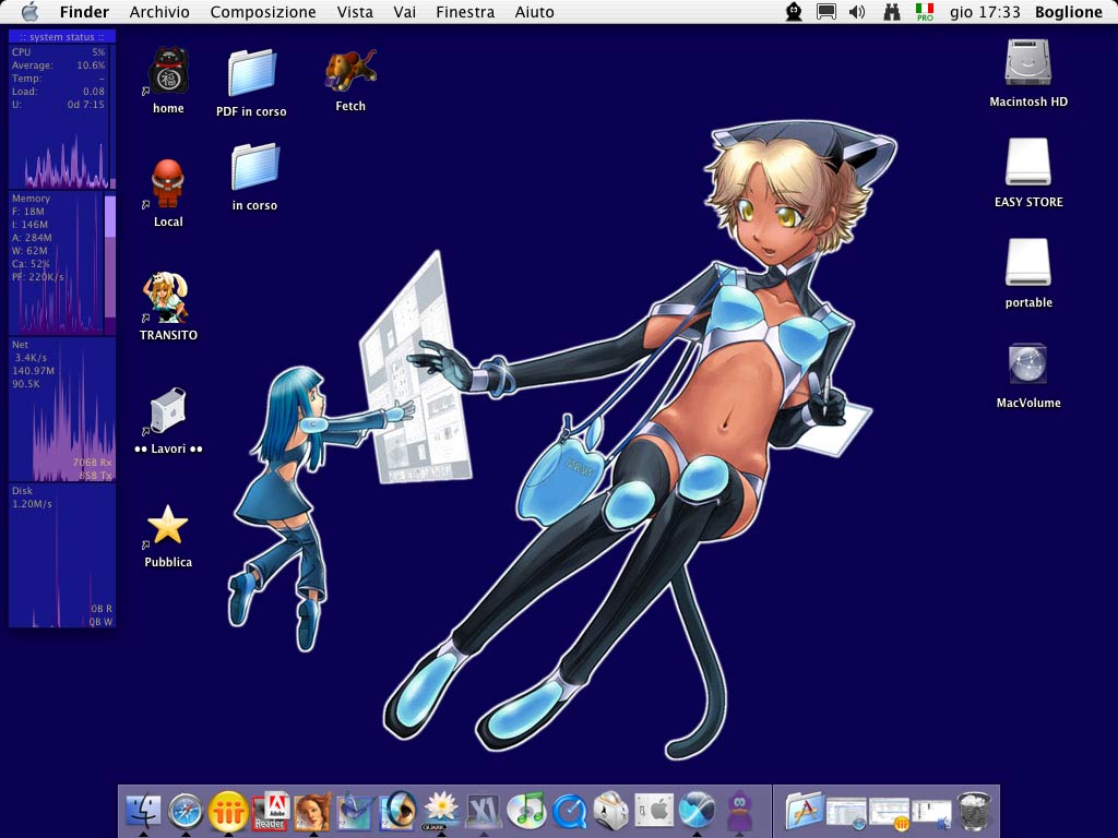 OSX work desktop changed