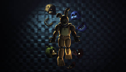 [SFM] Thrak SpringBonnie Wallpaper (8k)