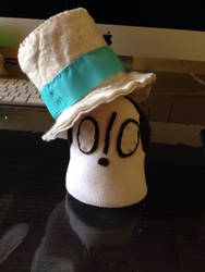 Undertale Napstablook plushie!!!!!!!!