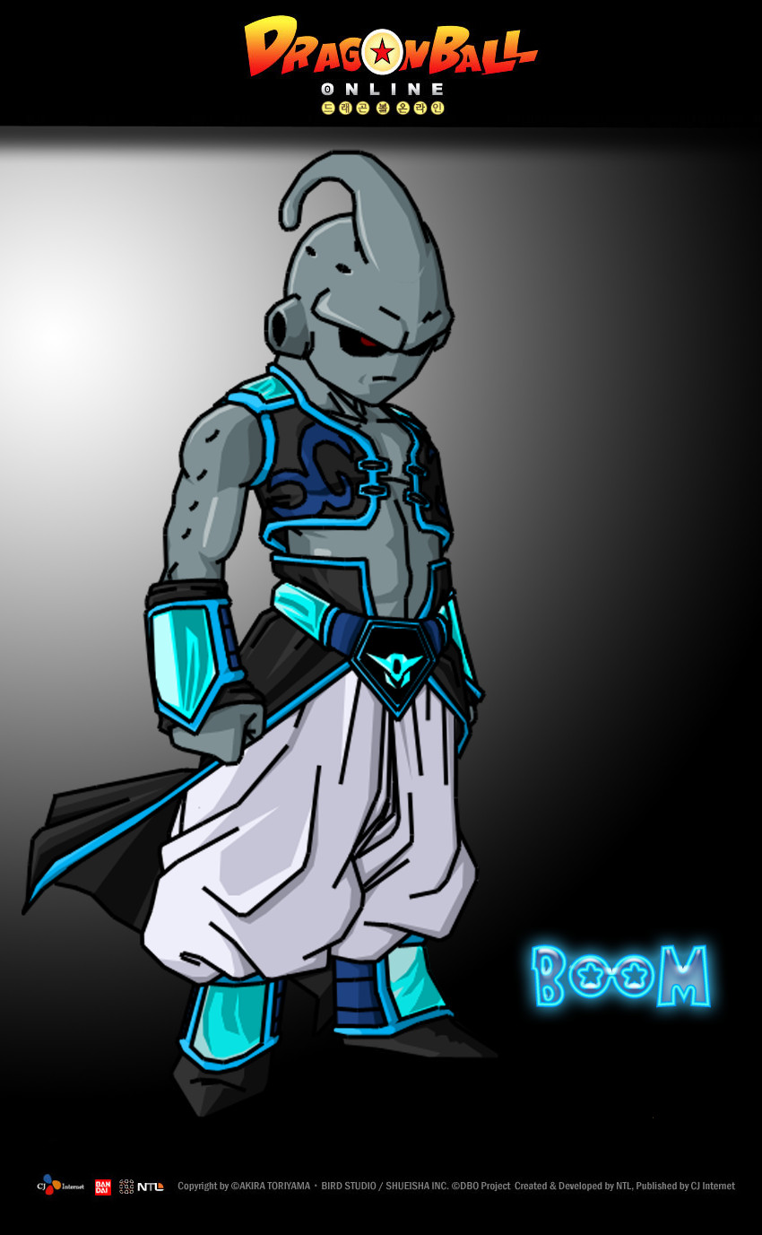 Dragonball Online character: BOOM by Neoluce on DeviantArt