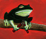 Ninja Frog by HaywireVisions