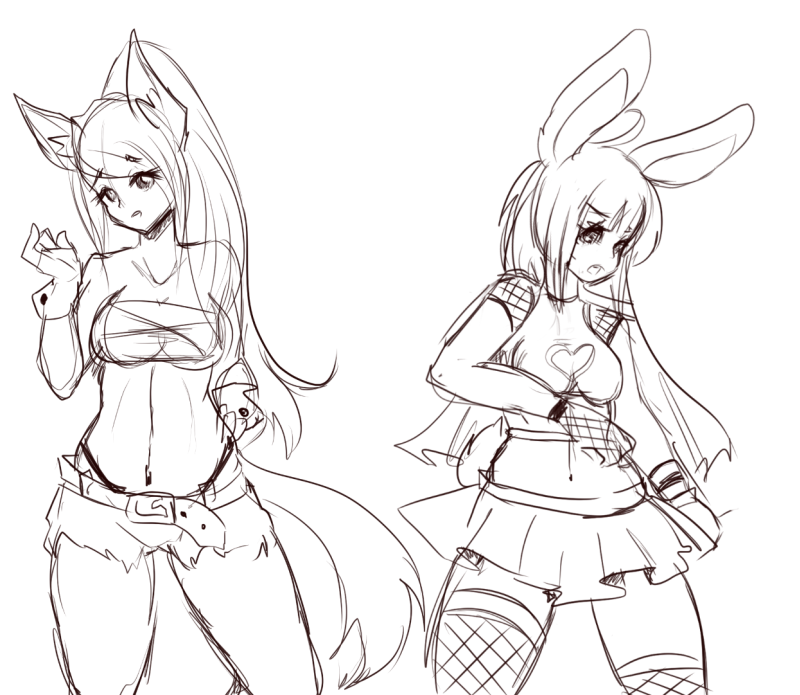 Mini test stream doodles