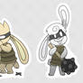 Sticker batch #1 10/10 - Bunny Ninjas