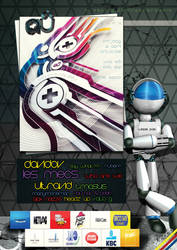 Aurora party poster