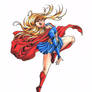 **SOLD** - Supergirl ORIGINAL ART