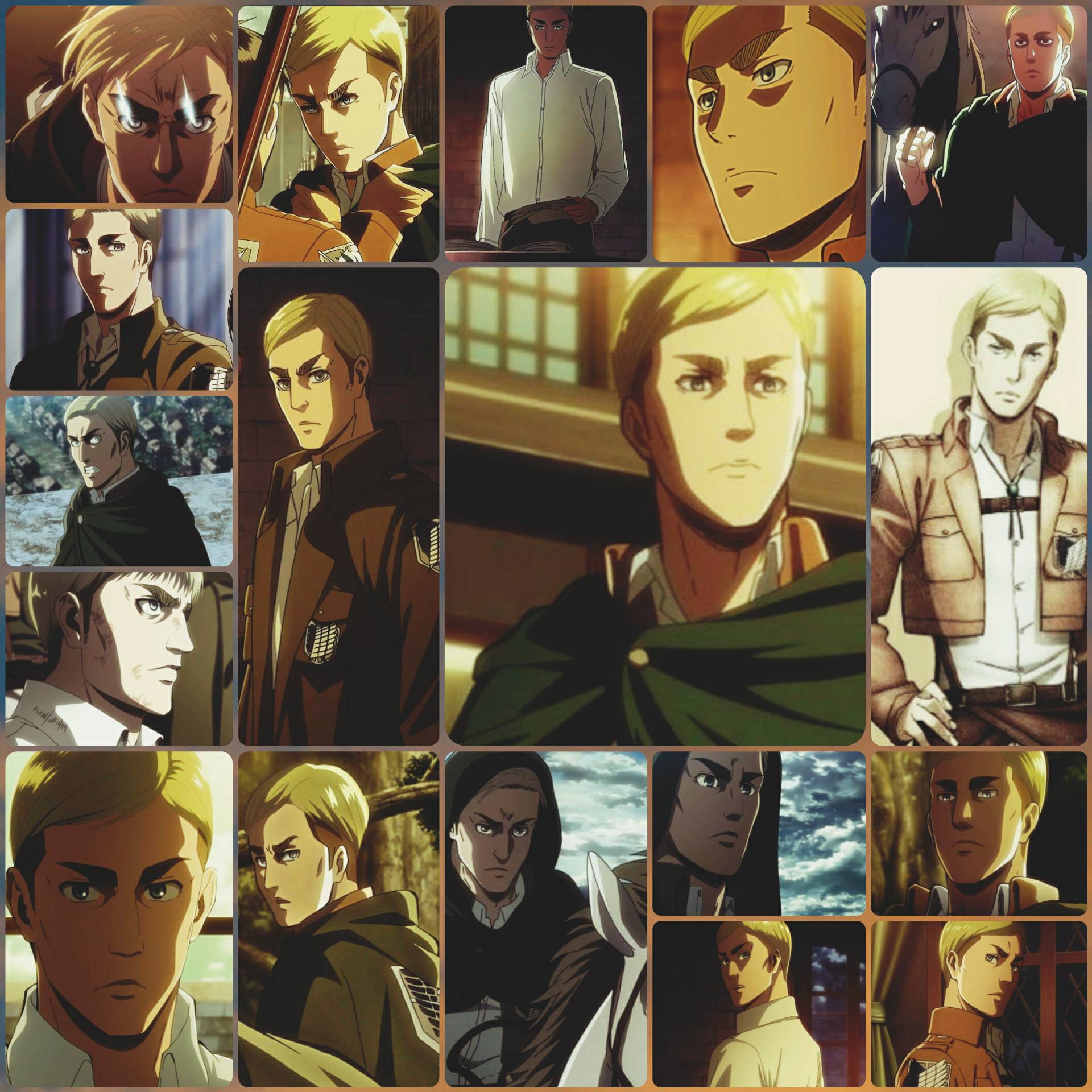 Attack on Titan | Erwin Smith Collage #1 by FairytailVoltron on DeviantArt