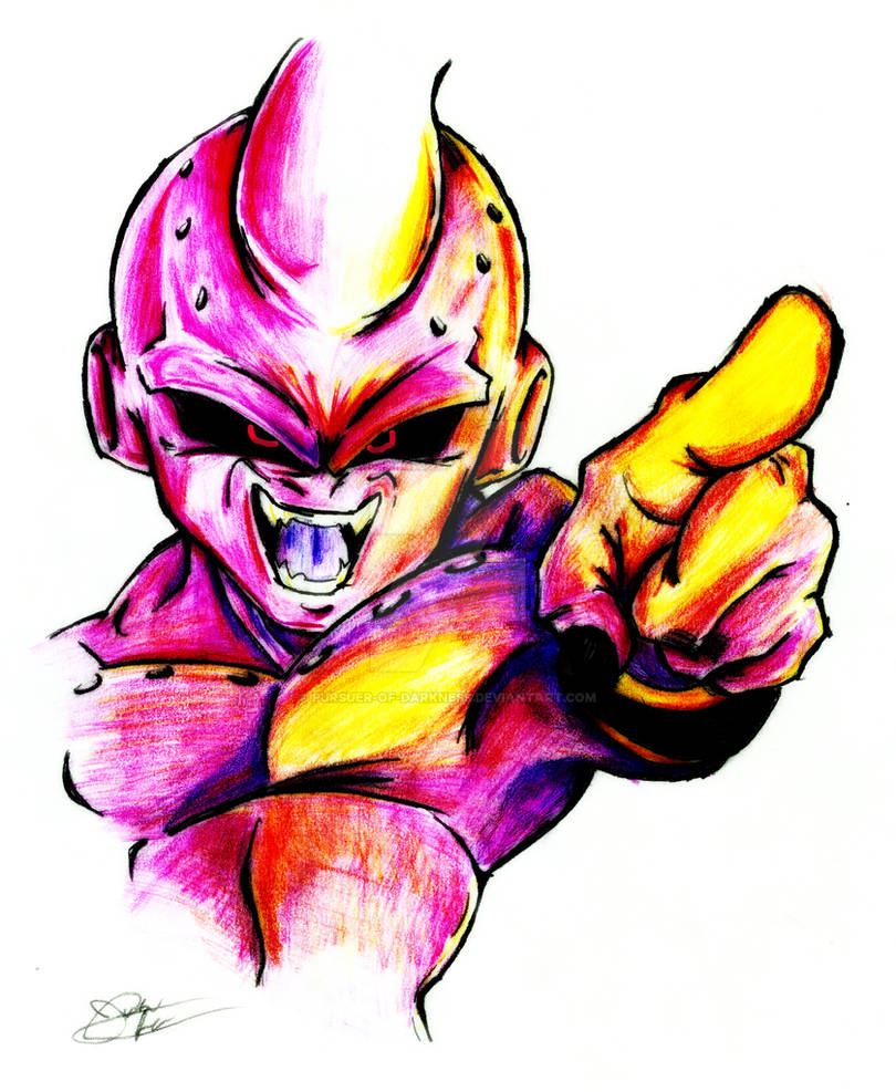 Kid Buu by Pursuer-of-Darkness on DeviantArt