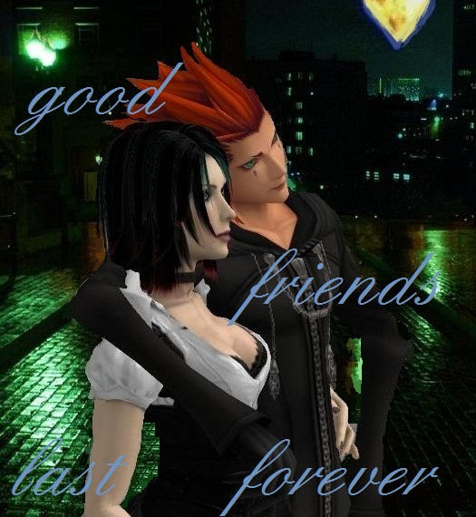 Axel's new girlfriend by coco-goat on DeviantArt