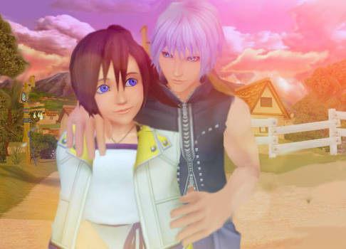 Riku x Kairi~ by coco-goat