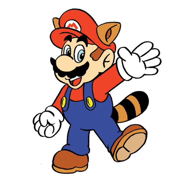 Mario Raxon Super Mario Bros. 3 (Raccoon Mario) by spaceboystudios on DeviantArt
