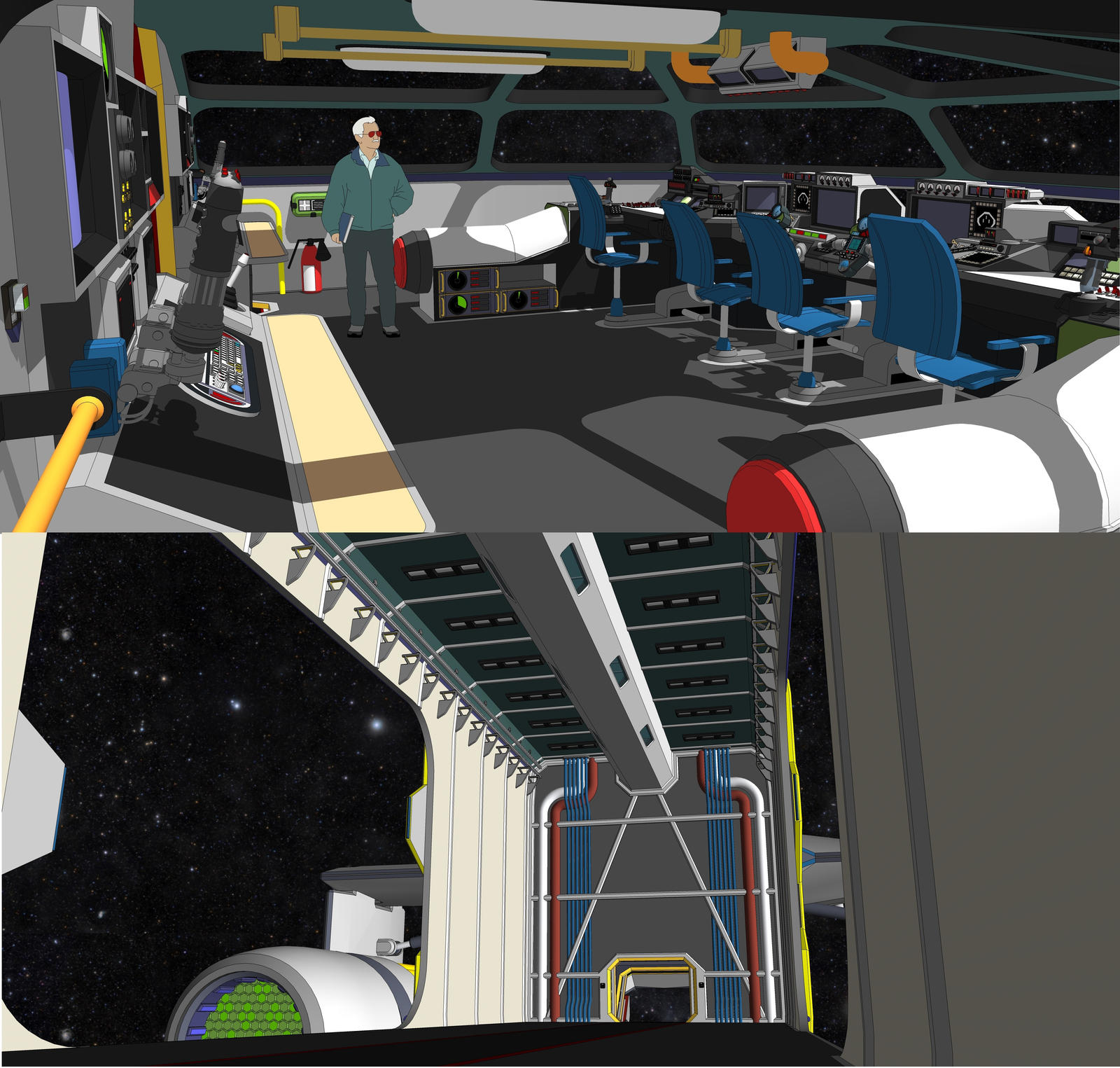 Cargo Ship Interior By Widefoot On Deviantart
