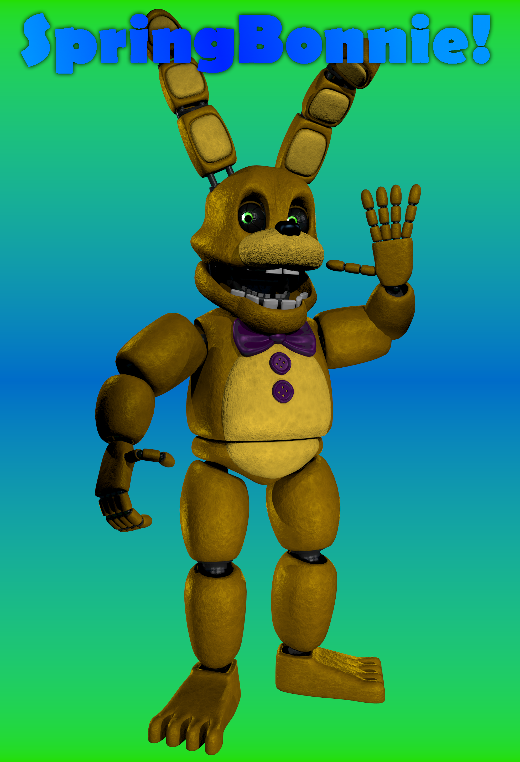 HW Springbonnie Art by JunkBox39 on DeviantArt