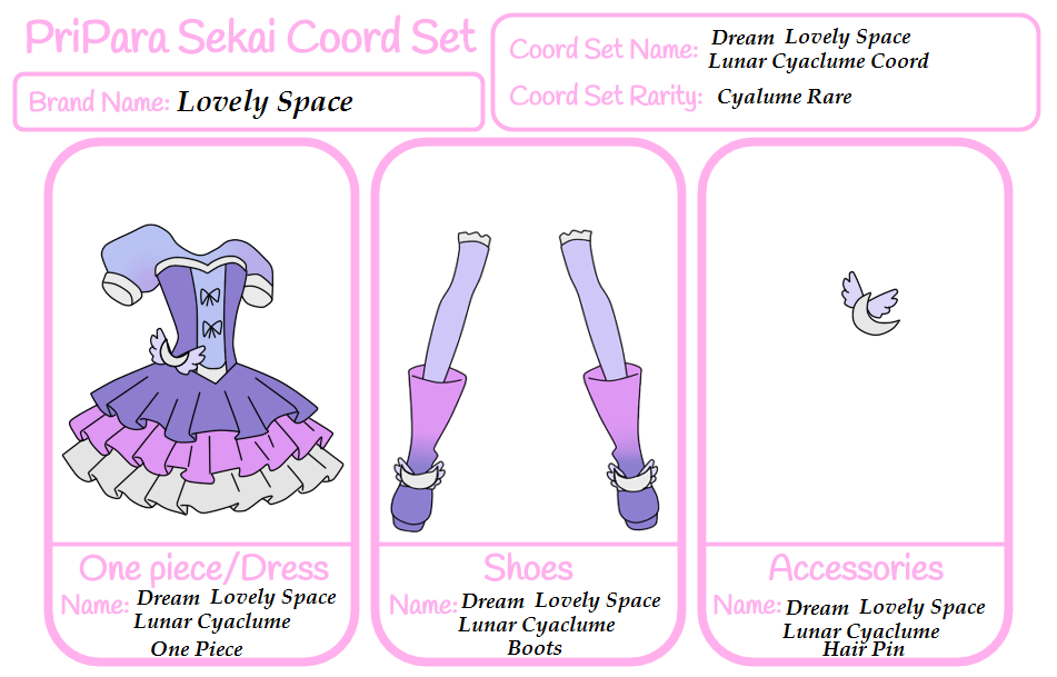 PPS Lovely space Coord: DLS Lunar Cyalume Coord